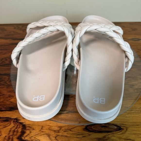 BP Keaton Braided Slide Sandal Beige in size 12 - Picture 10 of 13